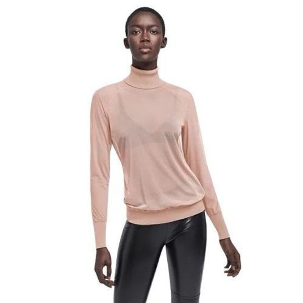 NWT Wolford Tony Pullover Turtleneck Top L